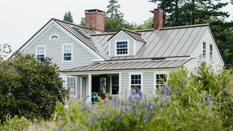 Large country ranch style home